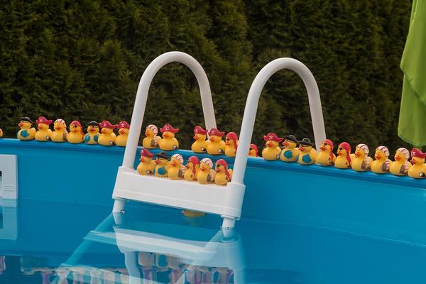 Bild vergr��ern: Swimmingpool im Garten