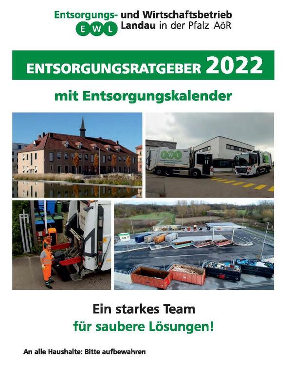 Bild vergr��ern: Mit dem Entsorgungsratgeber gibt der EWL den B�rgerinnen und B�rgern ein wichtiges Hilfsmittel f�r sinnvolles Recycling an die Hand.