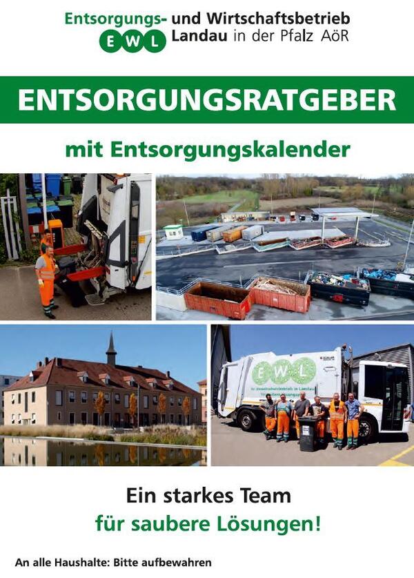 Bild vergr��ern: Mit dem Entsorgungsratgeber gibt der EWL den B�rgerinnen und B�rgern ein wichtiges Hilfsmittel f�r sinnvolles Recycling an die Hand.